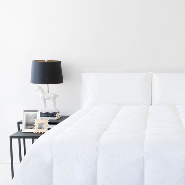 Malouf® Woven™ White Twin Down Blend Comforter 3