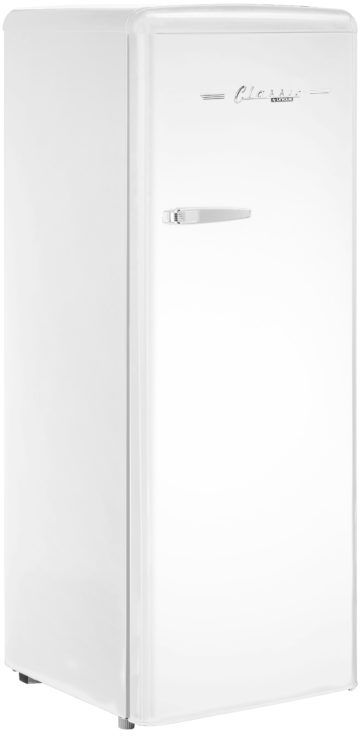 Unique® Appliances Retro 6.0 Cu. Ft. Marshmallow White Upright Freezer 3
