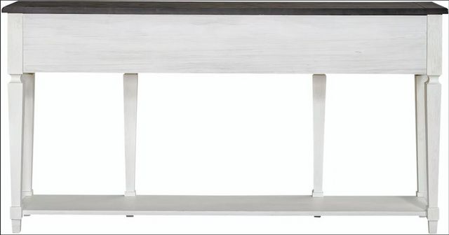 Liberty Allyson Park White/Charcoal 72" Hall Table-3