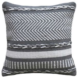 Signature Design by Ashley® Yarnley Set of 4 Gray/White Pillows