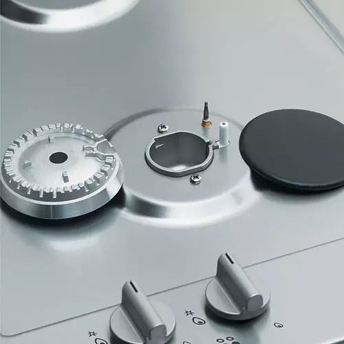 Fagor 12" Stainless Steel Gas Cooktop 1