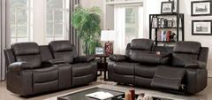 Furniture of America® Pondera 3-Piece Brown Living Room Set