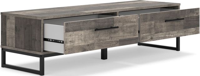 Signature Design by Ashley® Neilsville Multi Gray Storage Bench-3