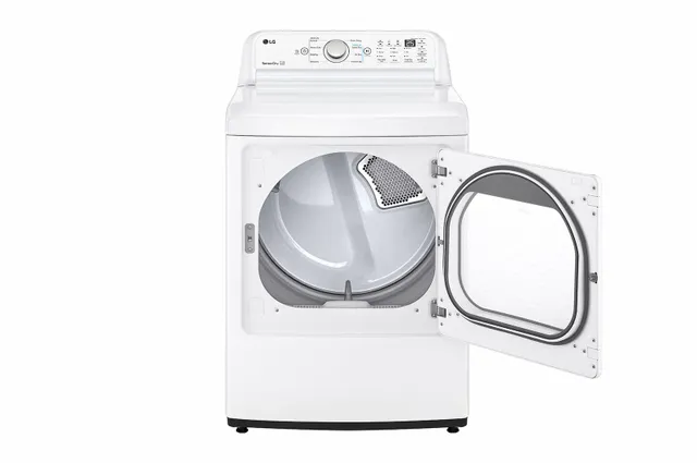 LG 7.3 Cu. Ft. White Front Load Electric Dryer 1
