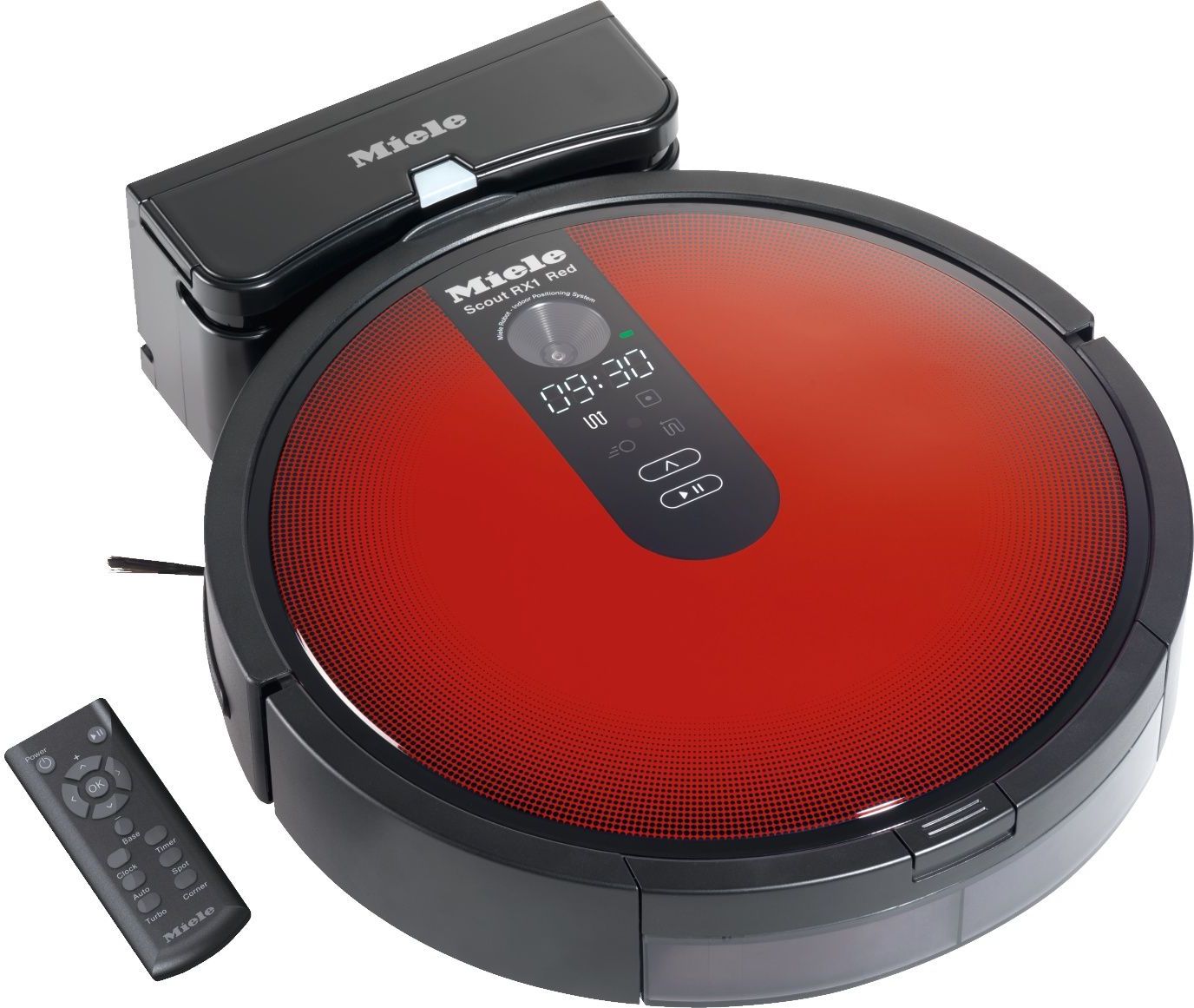 peave Hotel Låne Miele Scout RX1 Red Robotic Vacuum-Red-41JQL000USA | Johnson Mertz