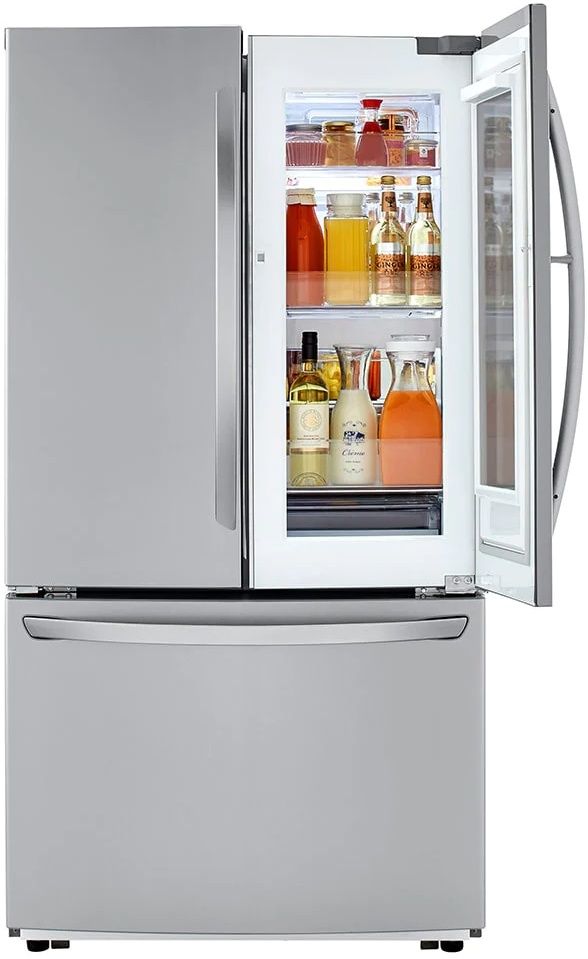 LG 22.8 Cu. Ft. Smudge Resistant Stainless Steel Counter Depth French Door Refrigerator 6