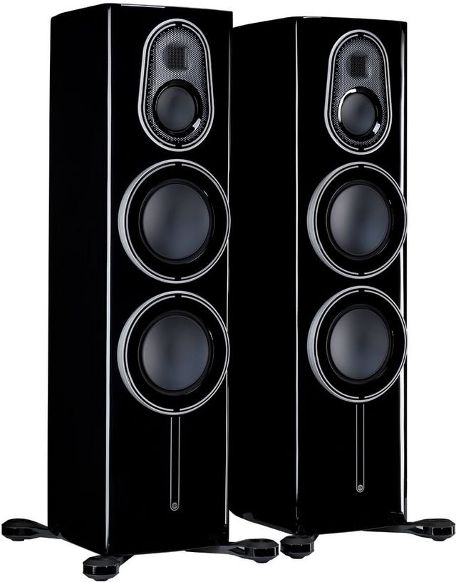Monitor Audio Platinum Series 3G 8" Piano Black Floor Standing Speakers