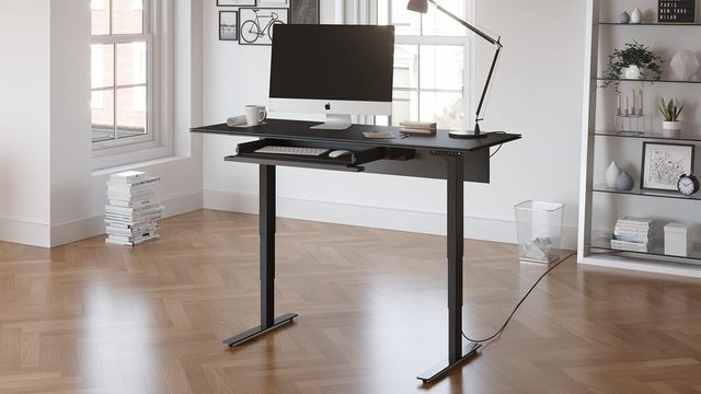 BDI Stance® Black Lift Desk 7