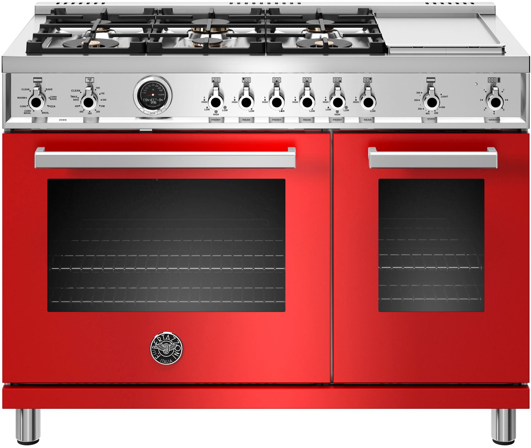 bertazzoni 48 dual fuel range