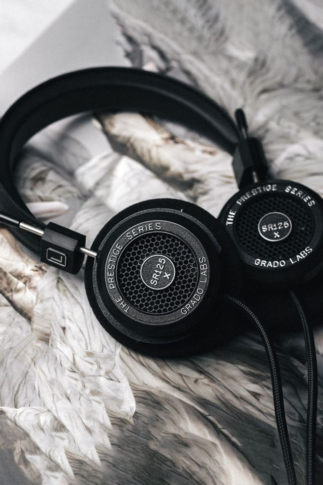 Grado Prestige Series Black Wired On-Ear Headphones 3