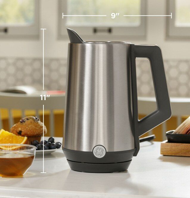 GE® Stainless Steel Cool Touch Kettle 8