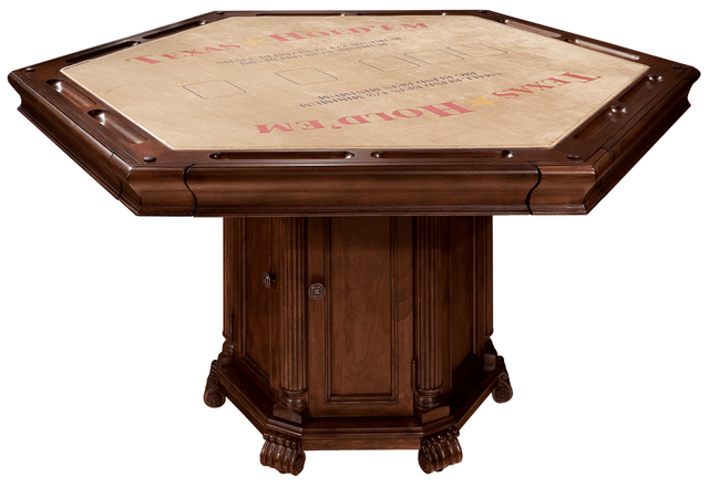 Howard Miller® Octagon Rustic Cherry Game Table 3