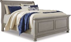 Signature Design by Ashley® Lettner Light Gray California King Sleigh Bed