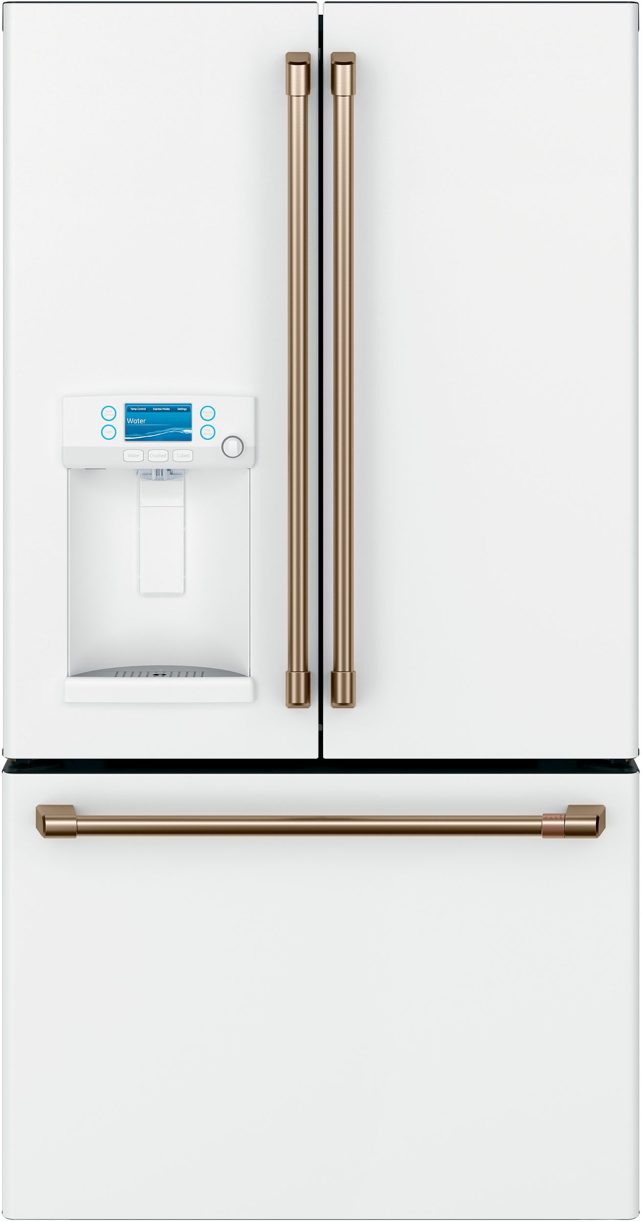 Café™ 22.2 Cu. Ft. Matte White Counter Depth French Door Refrigerator