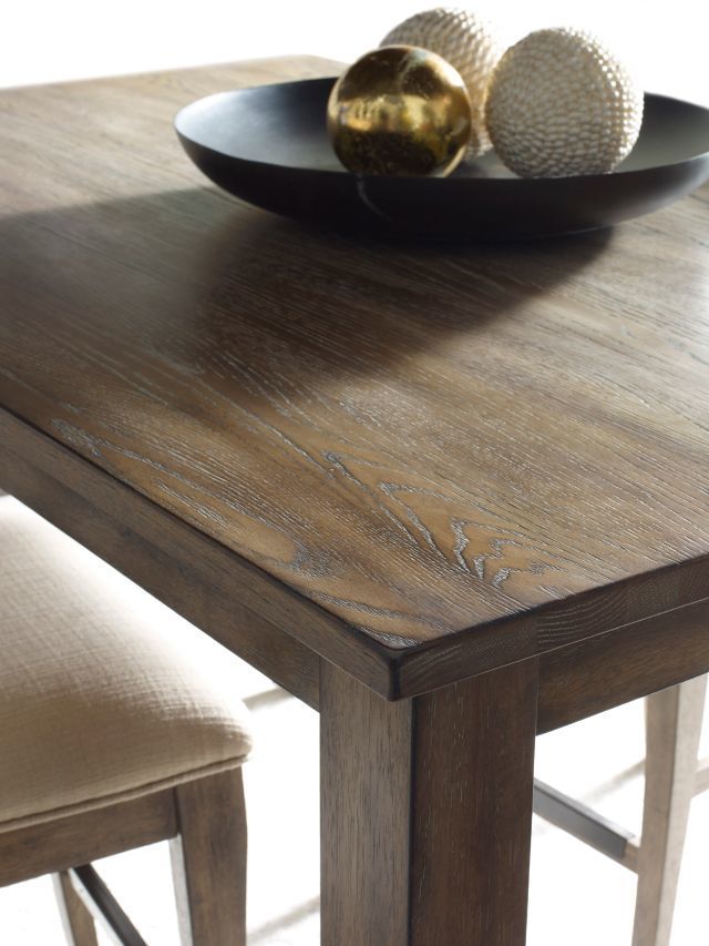 Kincaid® The Nook Brushed Oak 60" Rectangle Leg Table-1