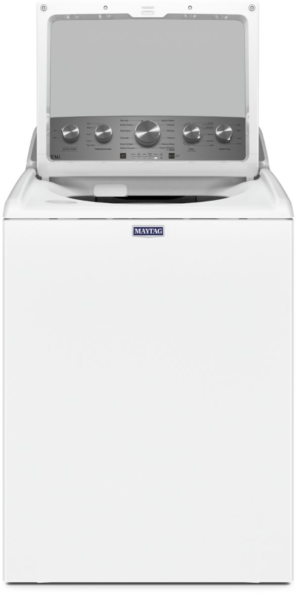 Maytag® 5.5 Cu. Ft. White Top Load Washer 4
