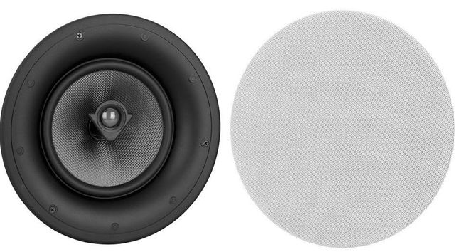 Crestron® Aspire® 8” White In-Ceiling Speakers