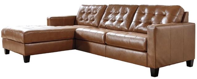 Signature Design by Ashley® Baskove Auburn 2-Piece Sectional with Chaise-0