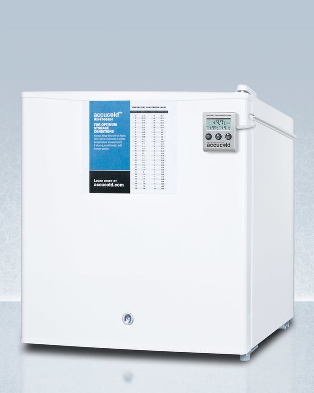 Accucold® by Summit® 1.4 Cu. Ft. White Compact All Freezer 3