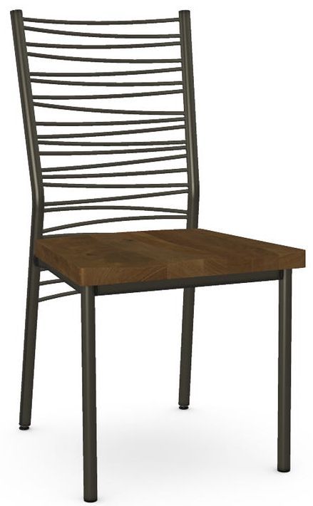 Amisco Crescent Side Chairs