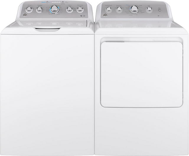 GE Top Load Pair With a 4.6 Cu Ft Washer and a 7.2 Cu Ft Electric Dryer-0