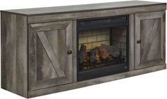 Signature Design by Ashley® Wynnlow Gray 60" TV Stand with Electric Fireplace