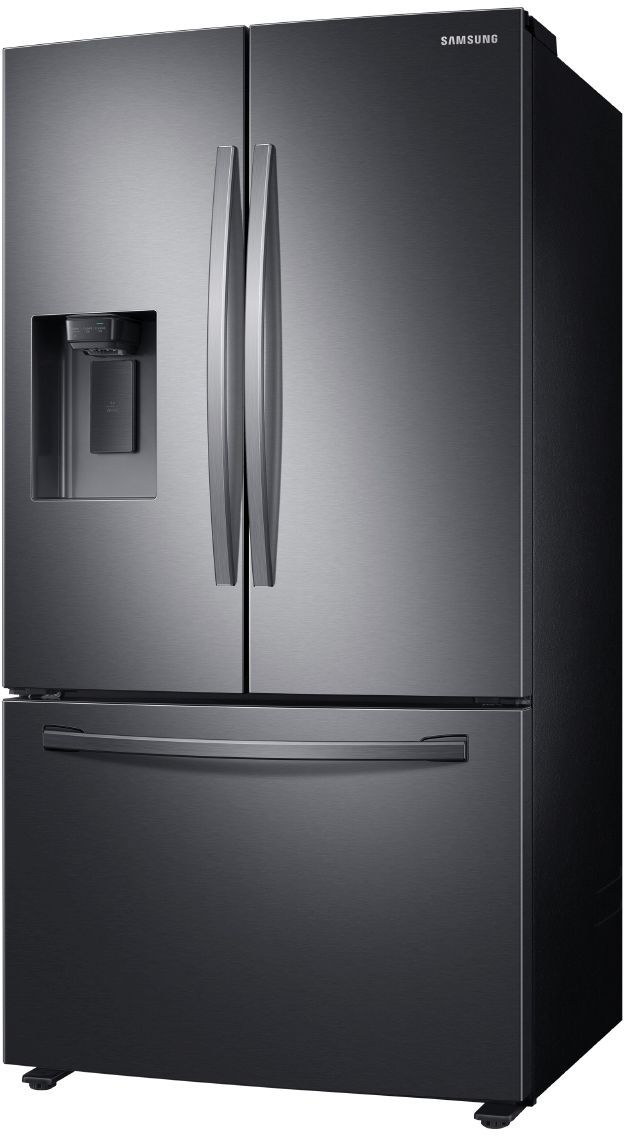 Samsung 27.0 Cu. Ft. Fingerprint Resistant Black Stainless Steel 3-Door French Door Refrigerator-2