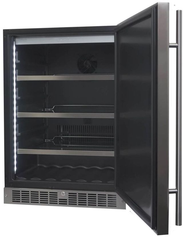 Silhouette® Niagara 5.5 Cu Ft. Stainless Steel Under the Counter Refrigerator 4