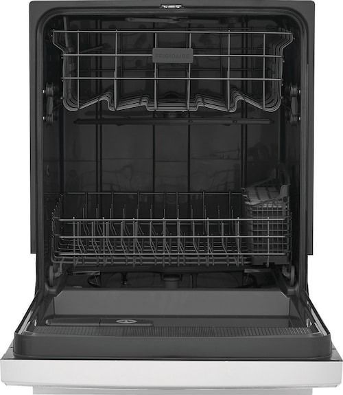 Frigidaire 24" White Front Control Built In Dishwasher -1