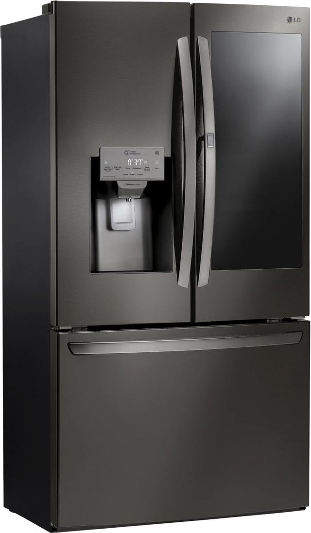 LG 27.50 Cu. Ft. Black Stainless Steel French Door Refrigerator 1