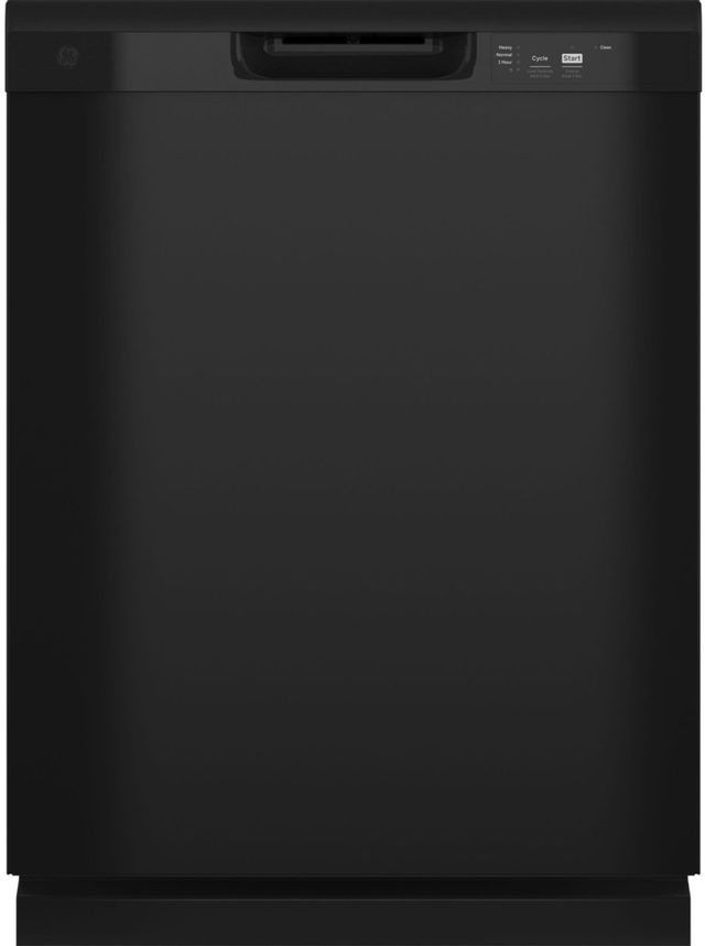 GE® 24" Black Built In Dishwasher (S/D) 0