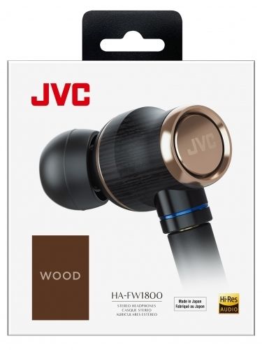 JVC Wood In-Ear Headphone 10