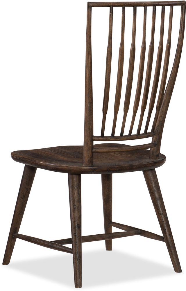 Hooker® Furniture Roslyn County Brown Spindle Back Side Chair 1