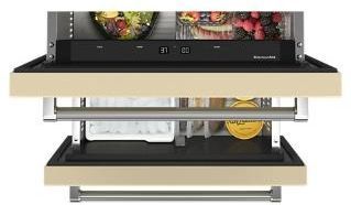 KitchenAid® 4.29 Cu. Ft. Panel Ready Double Drawer Refrigerator/Freezer-2