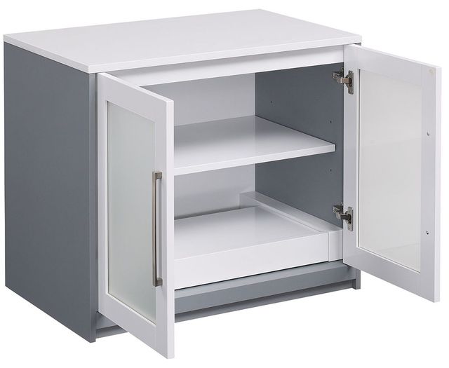 ClassicFlame® Ashford™ Two-Tone Storage Cabinet 1
