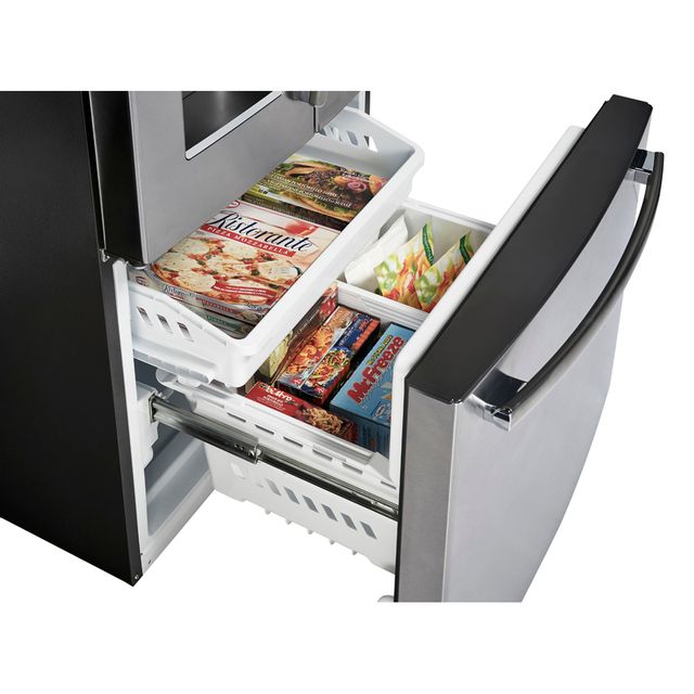 GE Profile™ 23.5 Cu. Ft. Slate French Door Refrigerator 20