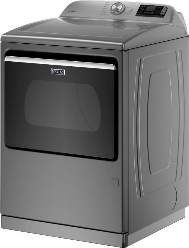 Maytag® 7.4 Cu. Ft. Metallic Slate Front Load Gas Dryer-2