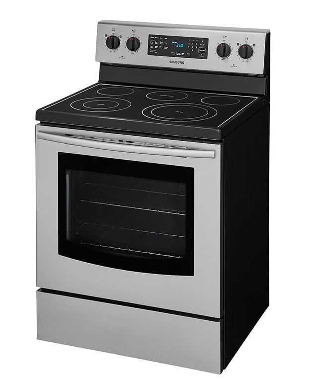 Samsung 30" Free Standing Electric Range-Stainless Steel 3