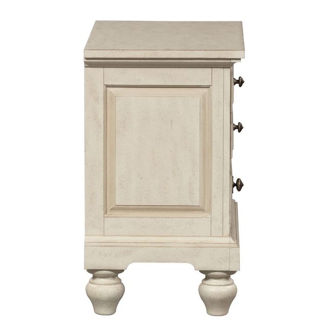 Liberty Furniture High Country Antique White Nightstand-1