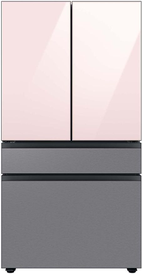 Samsung Bespoke 18" Pink Glass French Door Refrigerator Top Panel 5