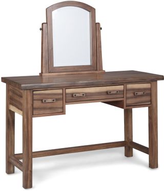 homestyles® Forest Retreat Brown Vanity with Mirror