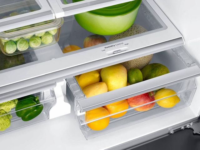 Samsung 23 Cu. Ft. Counter Depth 4-Door Flex™ Refrigerator-Stainless Steel 24