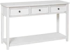 Mill Street® Whitewash Sofa Table