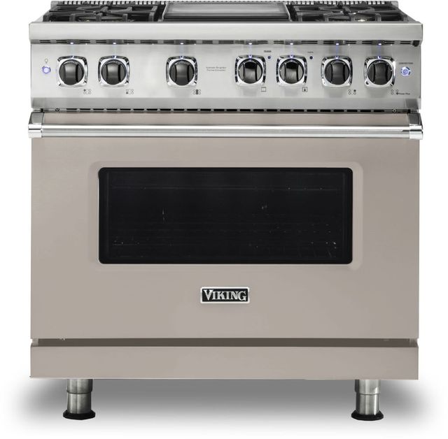 Viking® Professional 5 Series 36" Stainless Steel Pro Style Dual Fuel Range 6