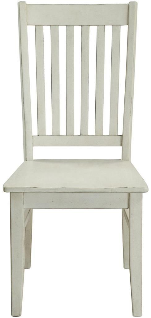 Coast2Coast Home™ Orchard Park White Rub Dining Chair 1