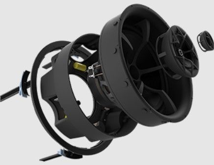 Origin Acoustics® Bollard 6.5" Black 360° Surround Speaker 4