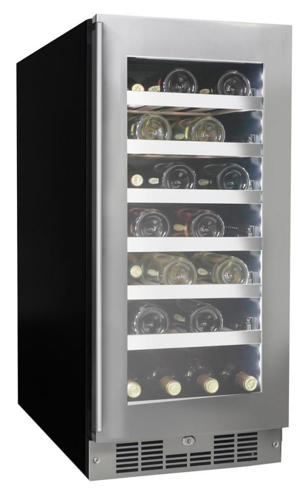 Silhouette® Tuscany 3.1 Cu Ft. Stainless Steel Wine Cooler 3