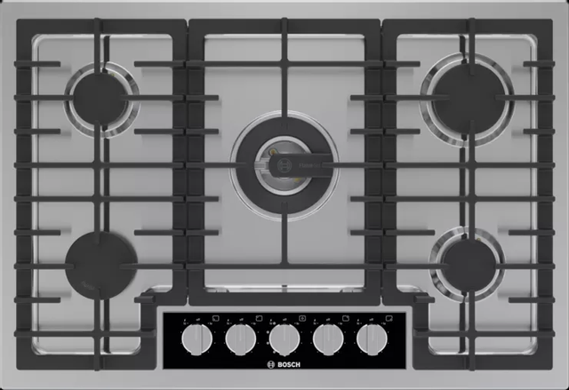 Bosch® Benchmark® 30" Stainless Steel Gas Cooktop