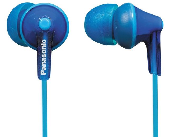 Panasonic® ErgoFit Blue In-Ear Earbud Headphones