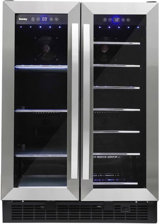 Danby® 5.2 Cu. Ft. Stainless Steel Built-In Beverage Center -0